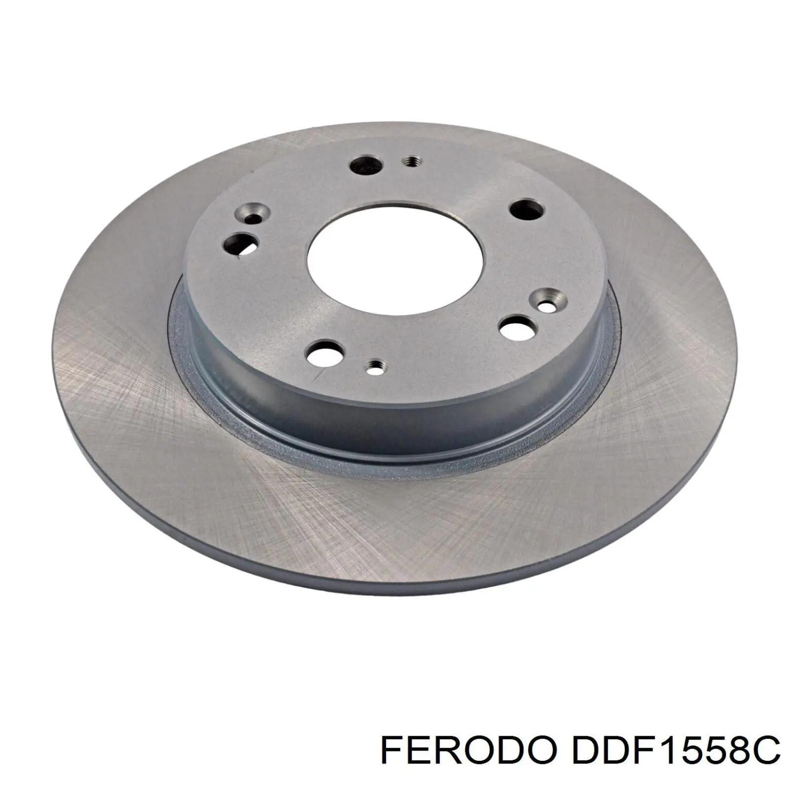 Disco de freno trasero DDF1558C Ferodo