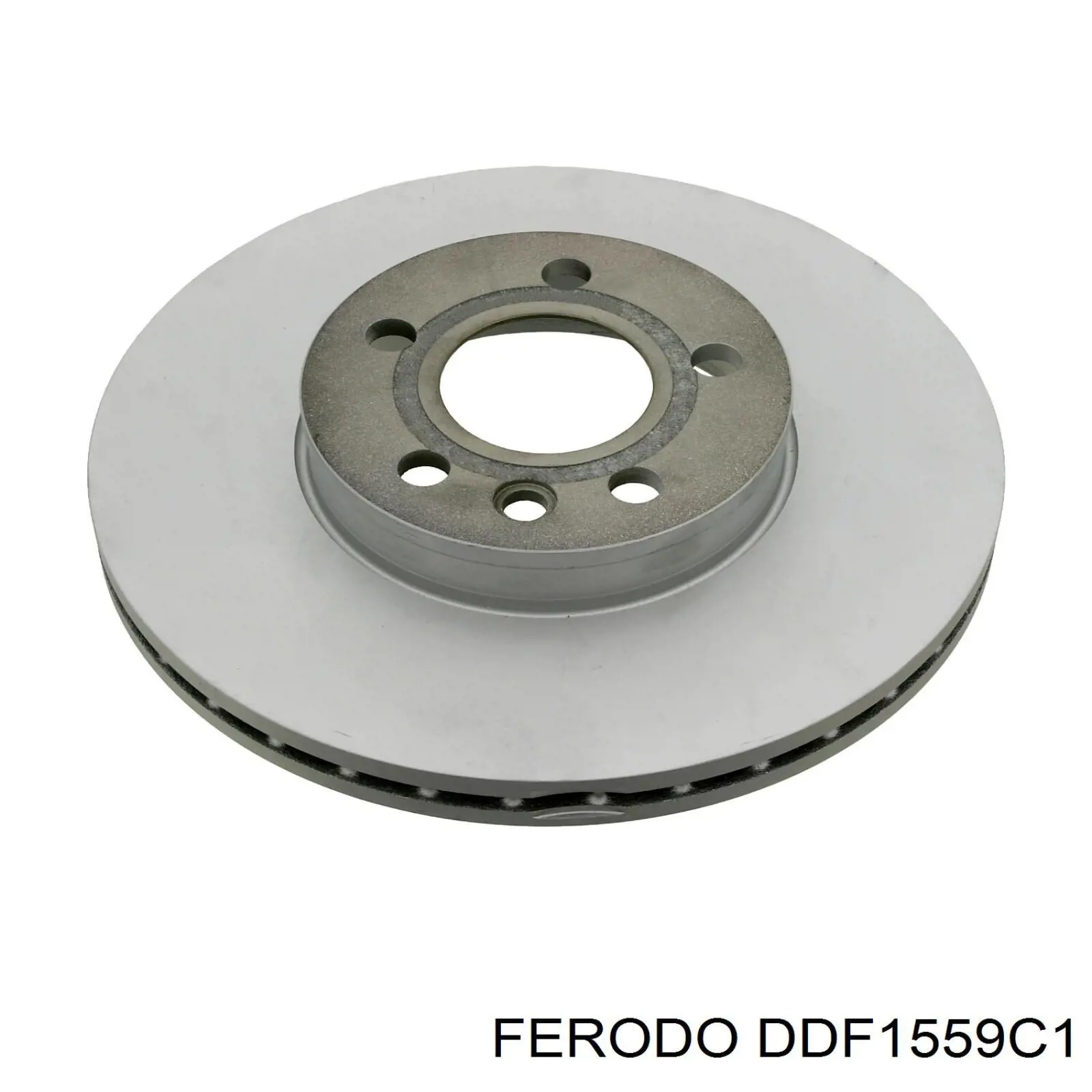 DDF1559C1 Ferodo диск тормозной передний