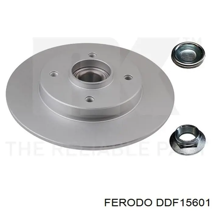 Тормозные диски DDF15601 Ferodo