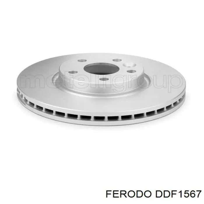 Купить DDF1567 Ferodo Ротор тормозной