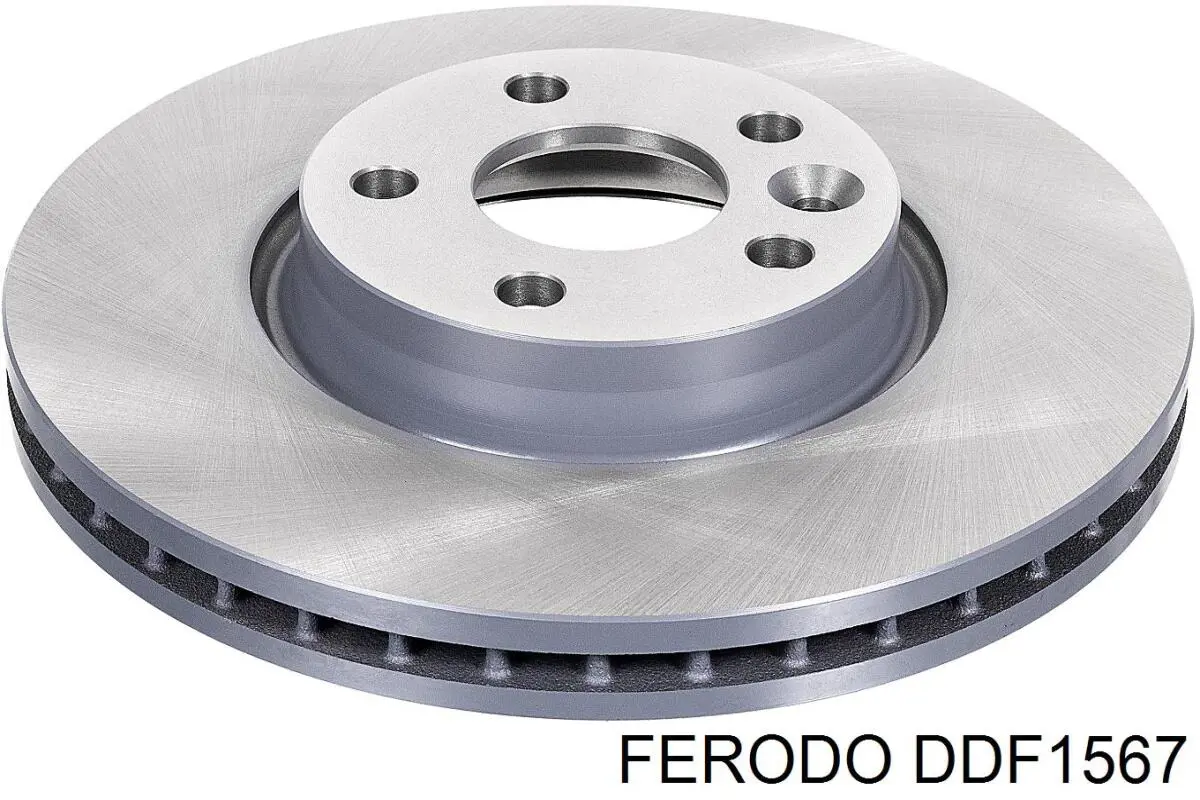 Freno de disco delantero DDF1567 Ferodo