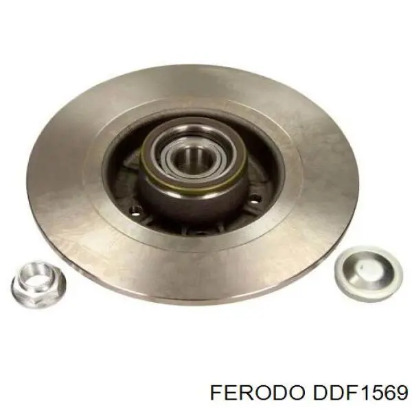 Тормозные диски DDF1569 Ferodo