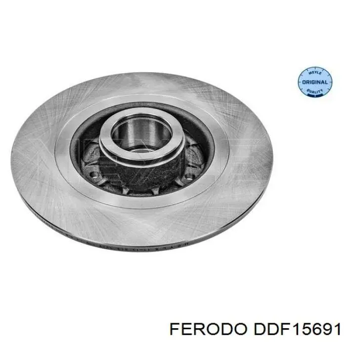 Купить DDF15691 Ferodo Диск тормозной задний