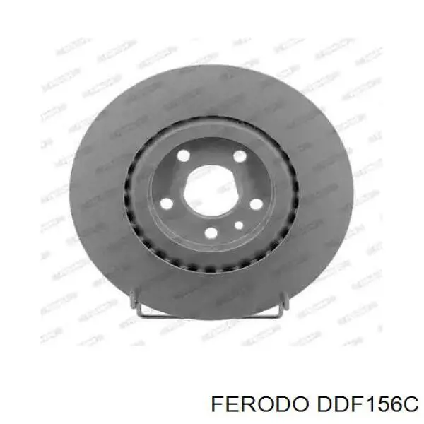 DDF156C Ferodo диск тормозной передний