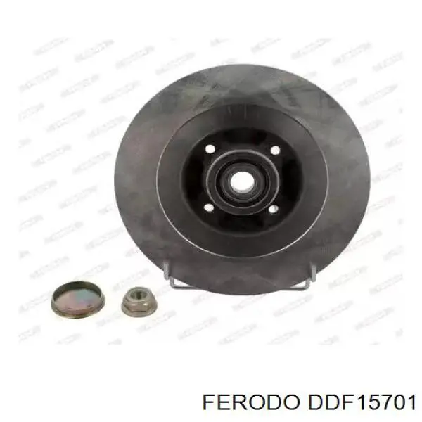 Тормозные диски DDF15701 Ferodo