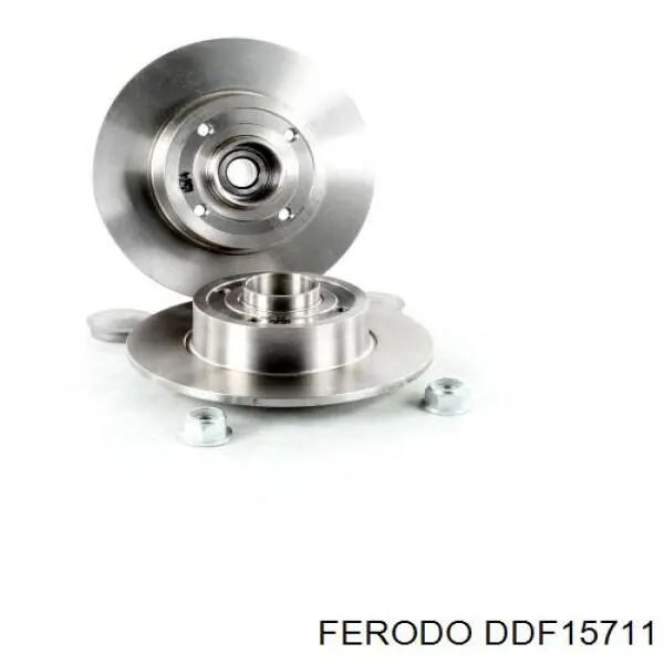 Тормозные диски DDF15711 Ferodo
