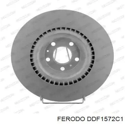 DDF1572C-1 Ferodo тормозные диски
