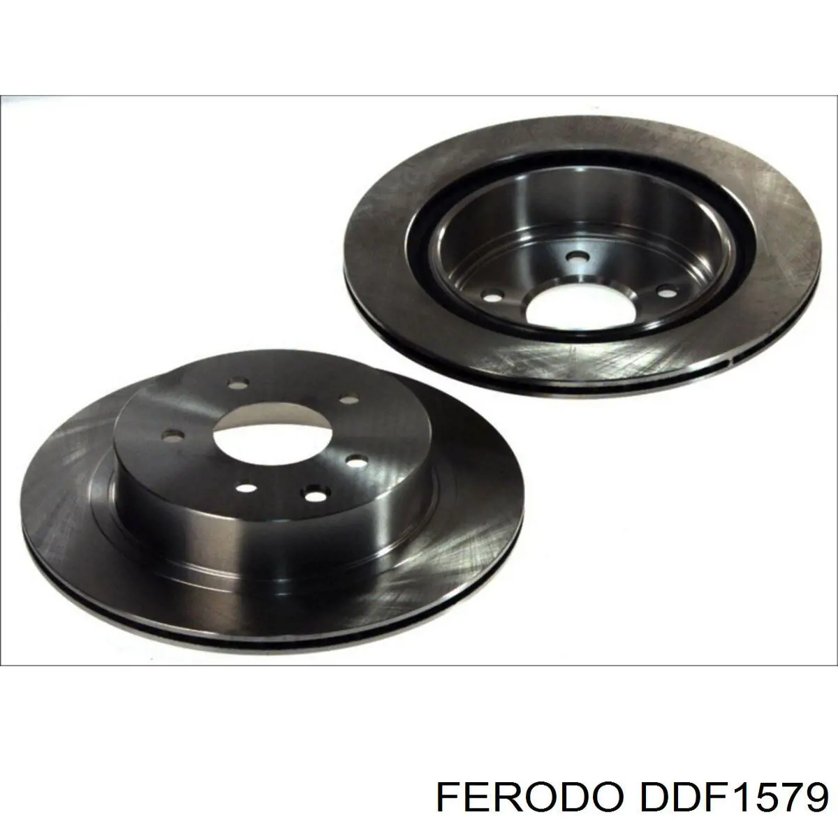Disco de freno trasero DDF1579 Ferodo