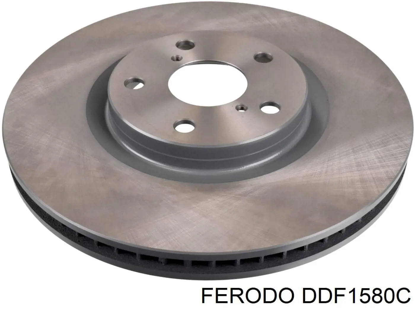 Disco de freno trasero DDF1580C Ferodo