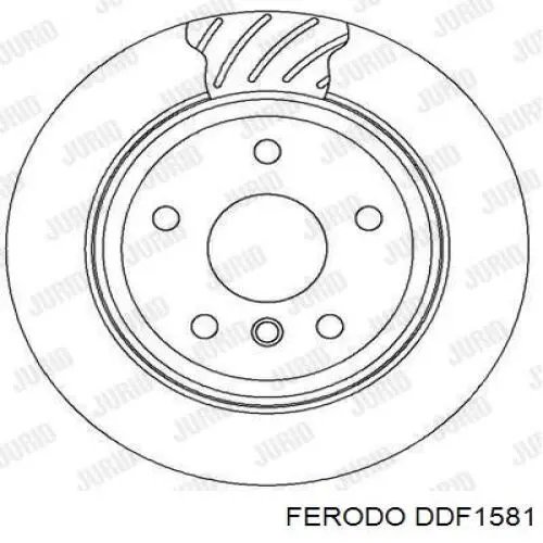 DDF1581 Ferodo Дисковый тормоз