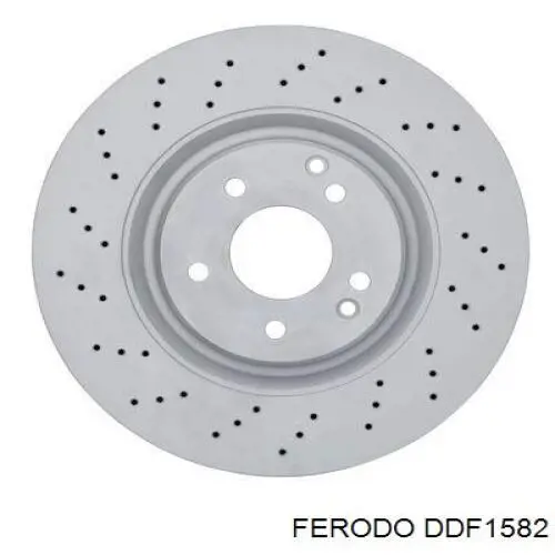 DDF1582 Ferodo Диск тормозной передний