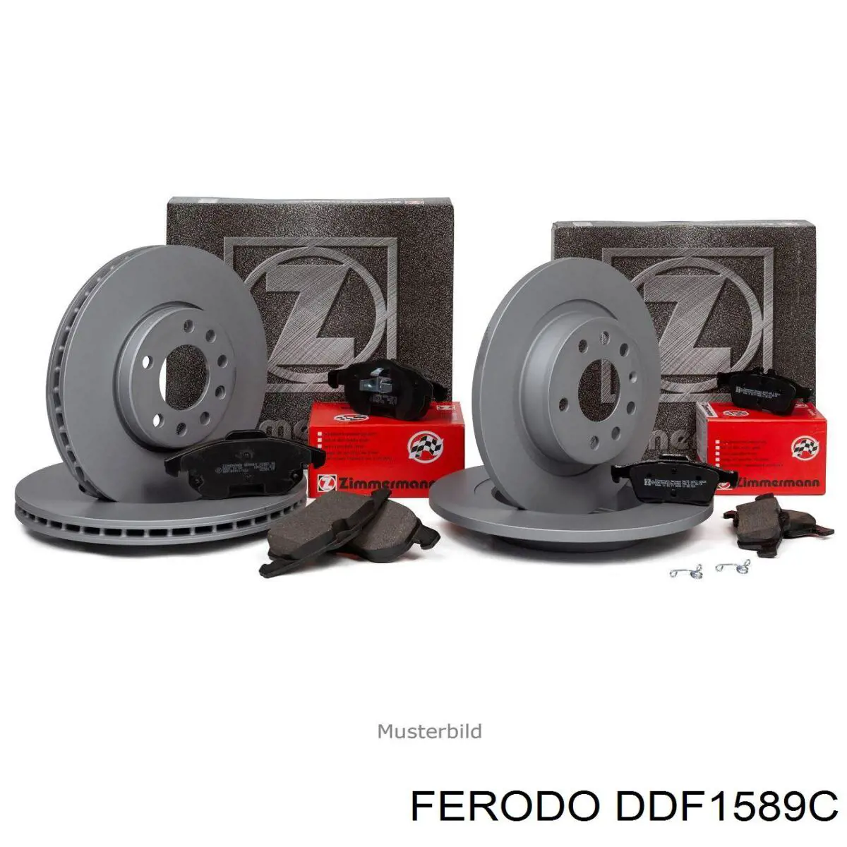 Тормоз дисковый передний Ferodo DDF1589C цена, от 55.65 USD