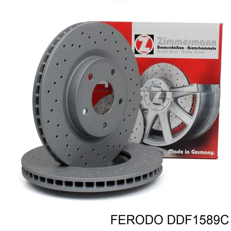 Передний тормозной диск Ferodo DDF1589C