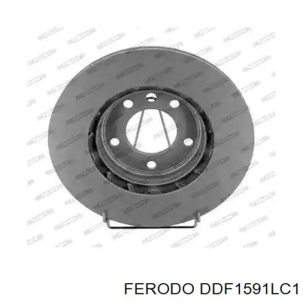 DDF1591LC-1 Ferodo диск тормозной передний