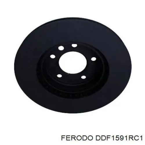 DDF1591RC1 Ferodo Диск тормозной передний