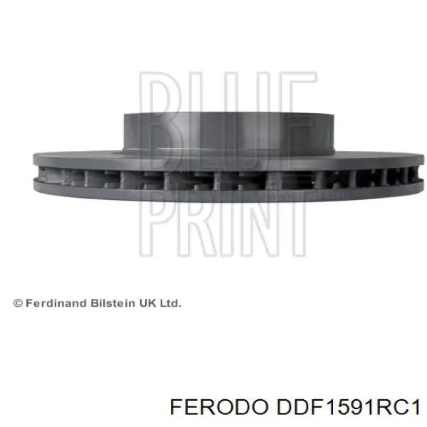 Передние тормозные диски DDF1591RC1 Ferodo
