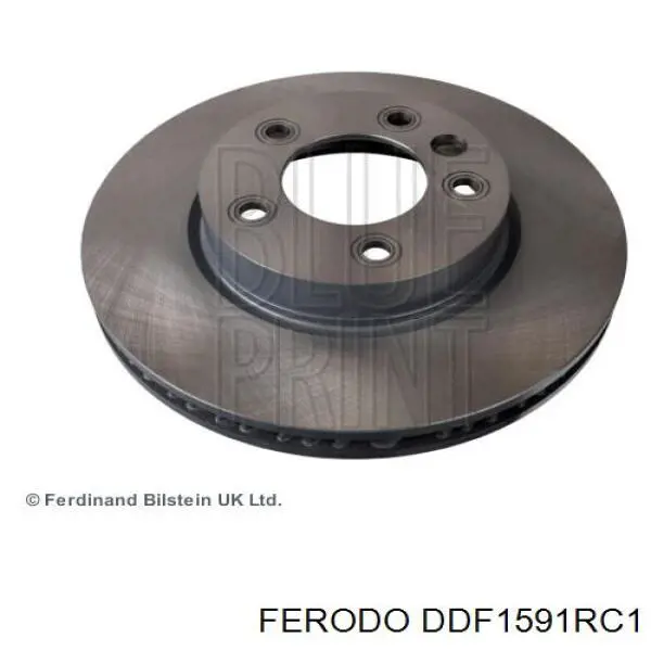 Купить DDF1591RC1 Ferodo Ротор тормозной