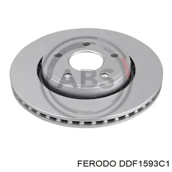 Купить DDF1593C1 Ferodo Ротор тормозной