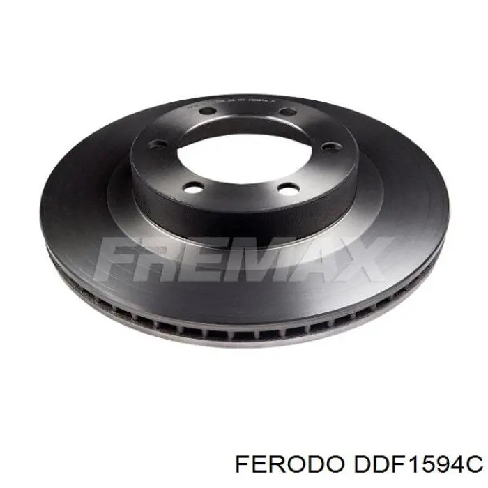 Передние тормозные диски DDF1594C Ferodo