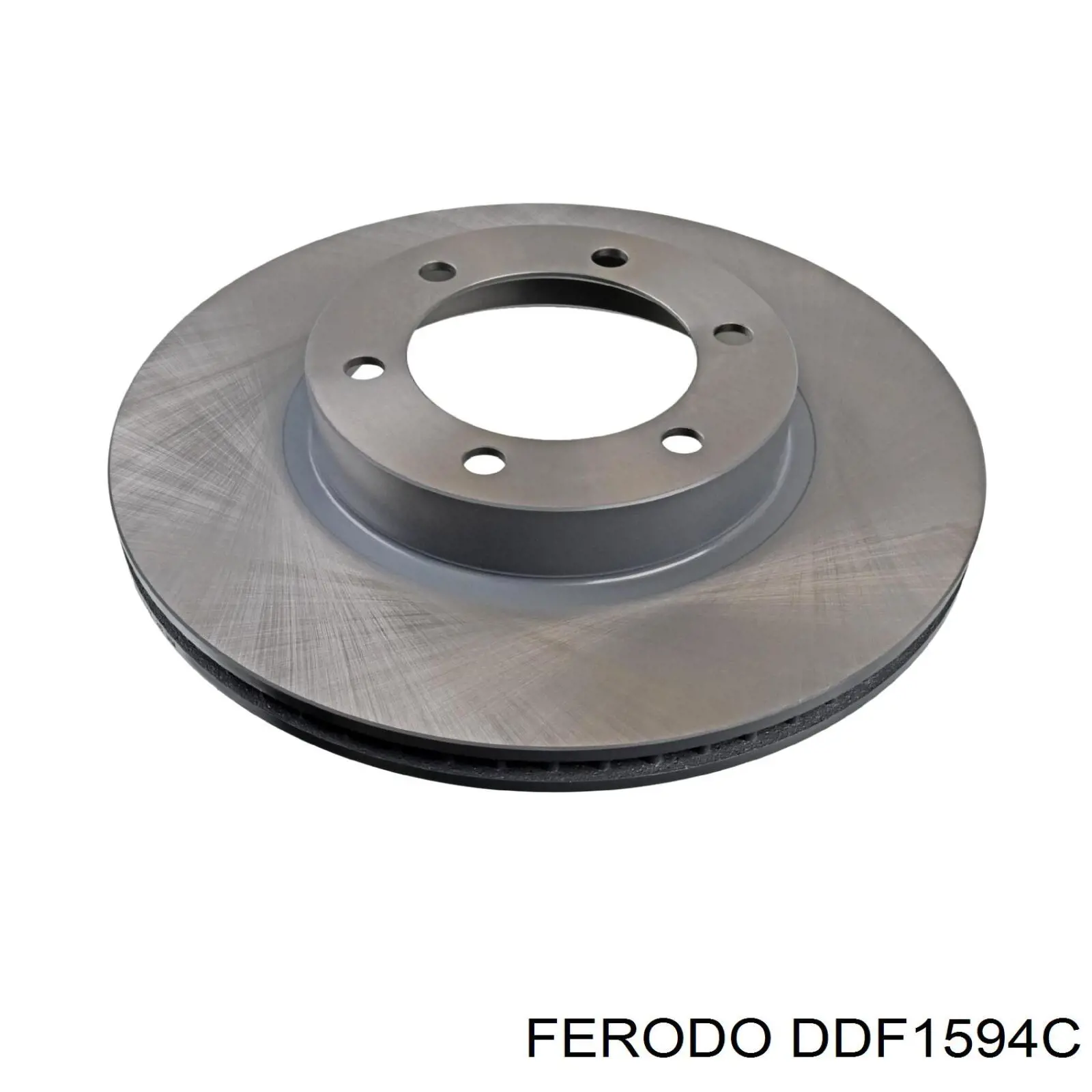 DDF1594C Ferodo Диск тормозной передний