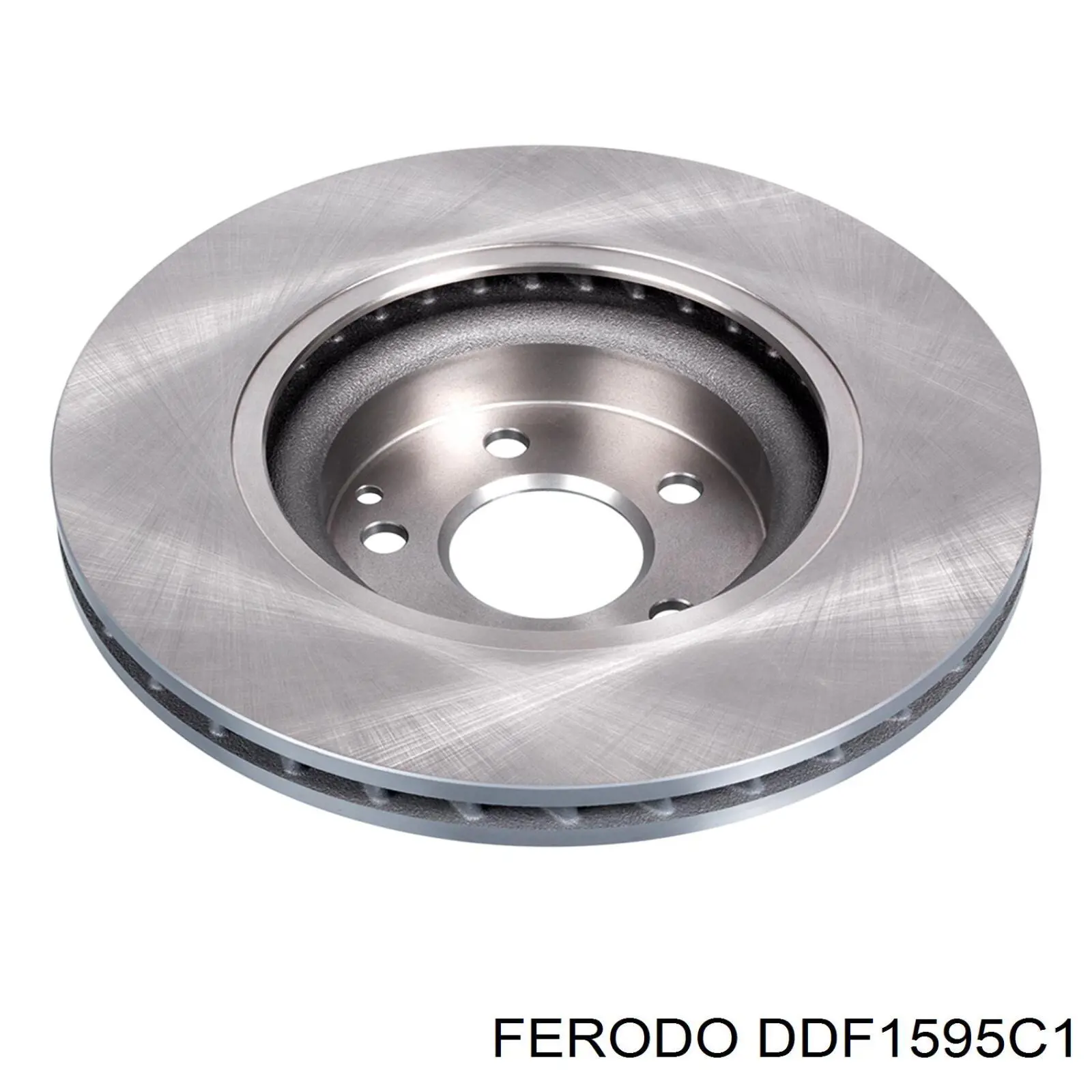 DDF1595C1 Ferodo Диск тормозной передний