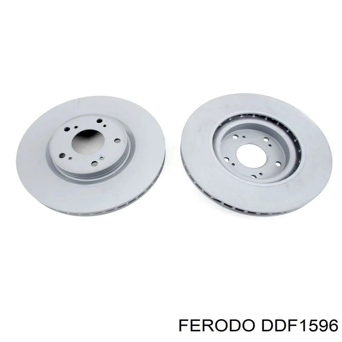 Передние тормозные диски DDF1596 Ferodo