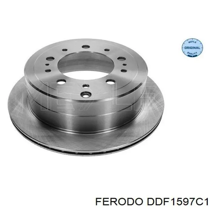 DDF1597C-1 Ferodo тормозные диски