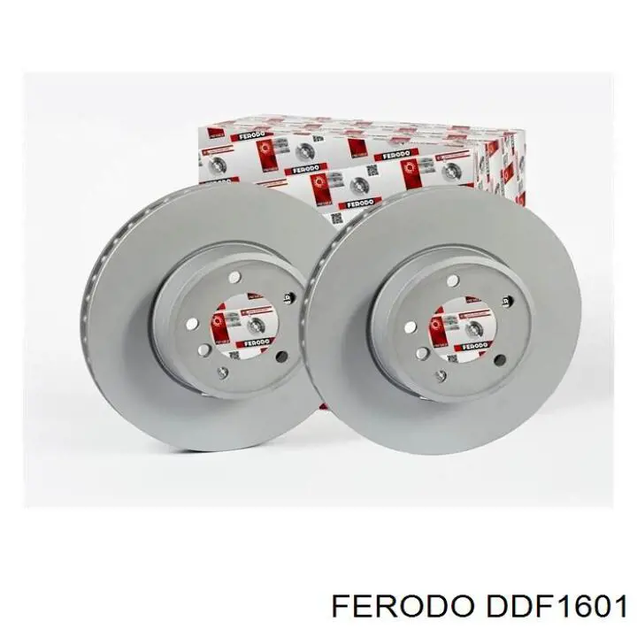 Передние тормозные диски DDF1601 Ferodo