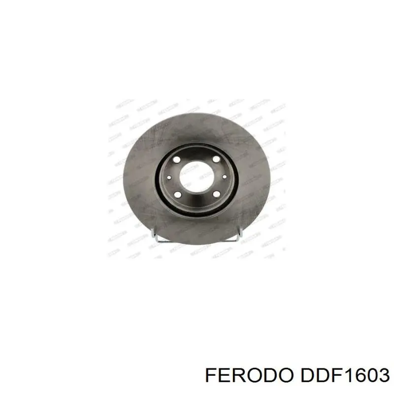 Передние тормозные диски DDF1603 Ferodo