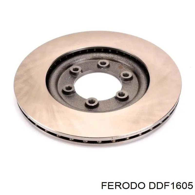 Передние тормозные диски DDF1605 Ferodo