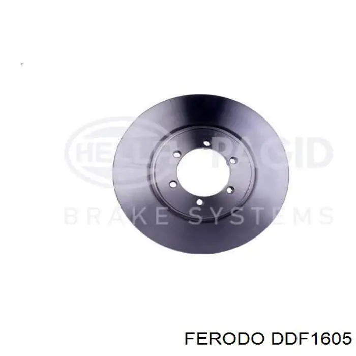 Передний тормозной диск Ferodo DDF1605