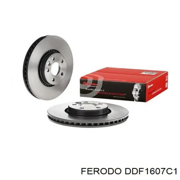 Купить DDF1607C1 Ferodo Ротор тормозной