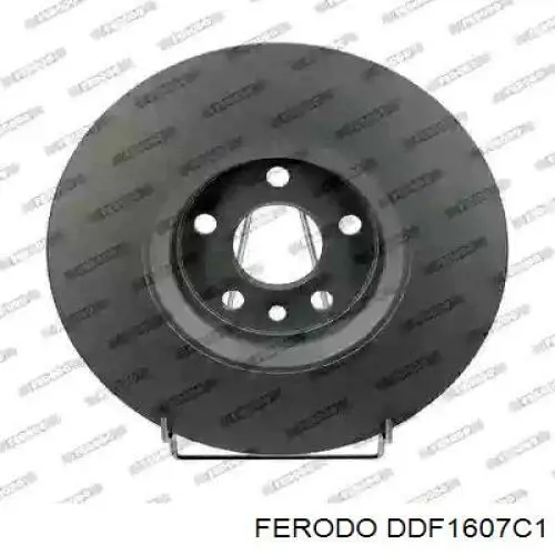 DDF1607C1 Ferodo disco do freio dianteiro