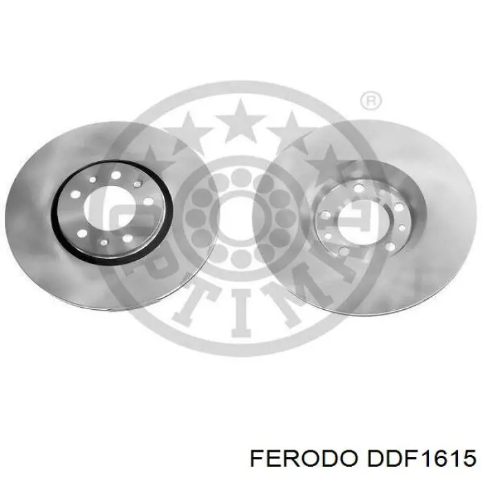 Купить DDF1615 Ferodo Ротор тормозной