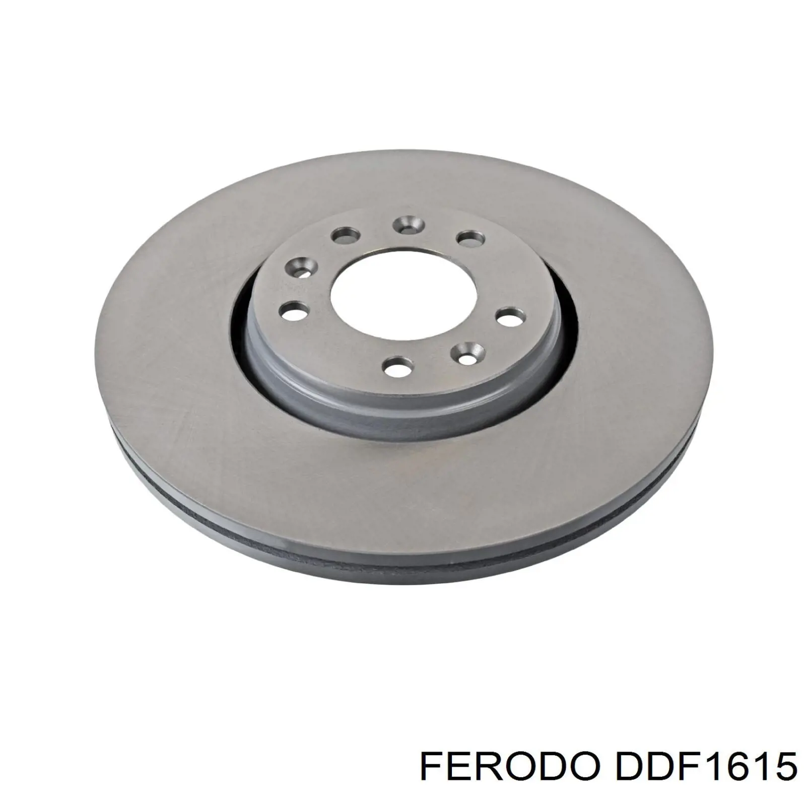 DDF1615 Ferodo диск тормозной передний