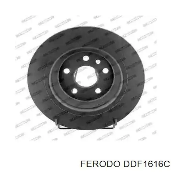 DDF1616C Ferodo диск тормозной задний