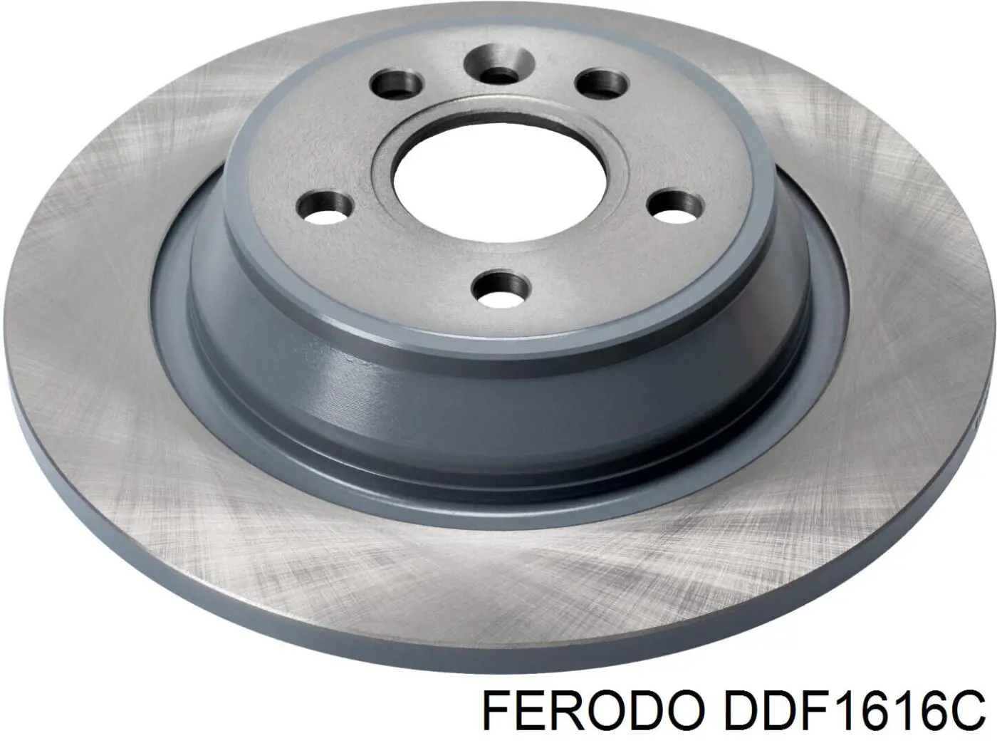 Disco de freno trasero DDF1616C Ferodo