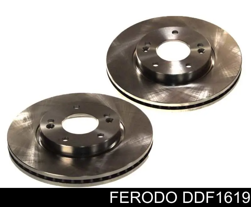 DDF1619 Ferodo диск тормозной передний
