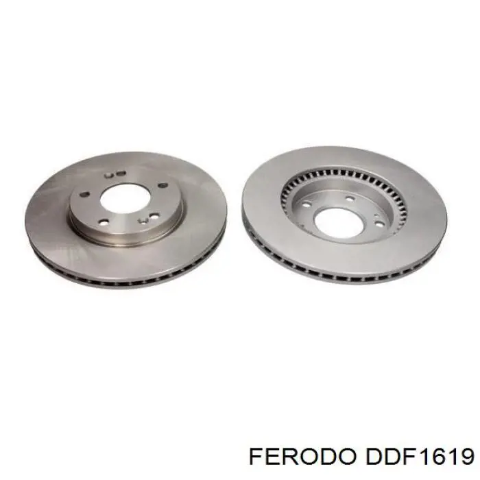 Передний тормозной диск Ferodo DDF1619