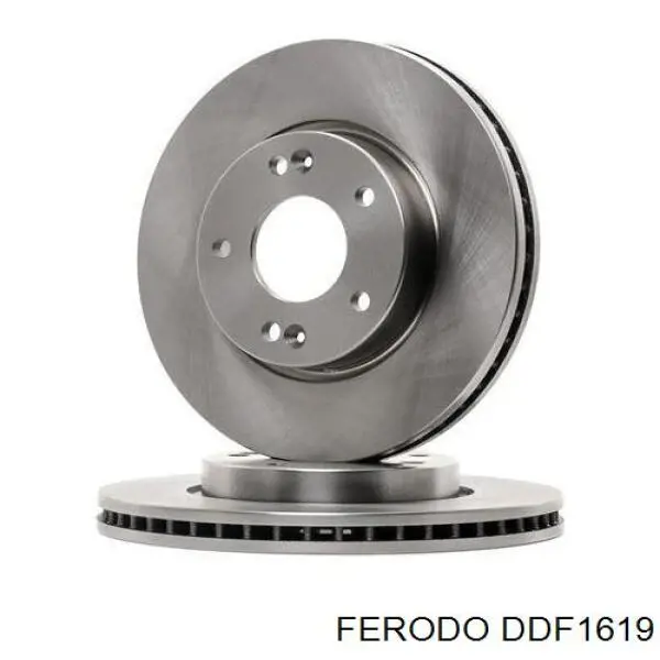 Тормоз дисковый передний Ferodo DDF1619 цена, от 50.15 USD