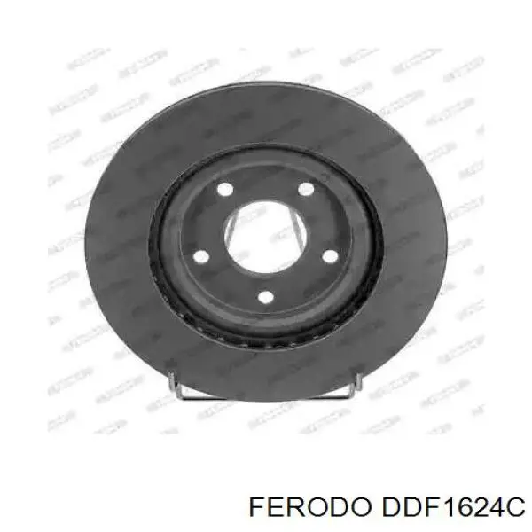 DDF1624C Ferodo disco do freio dianteiro