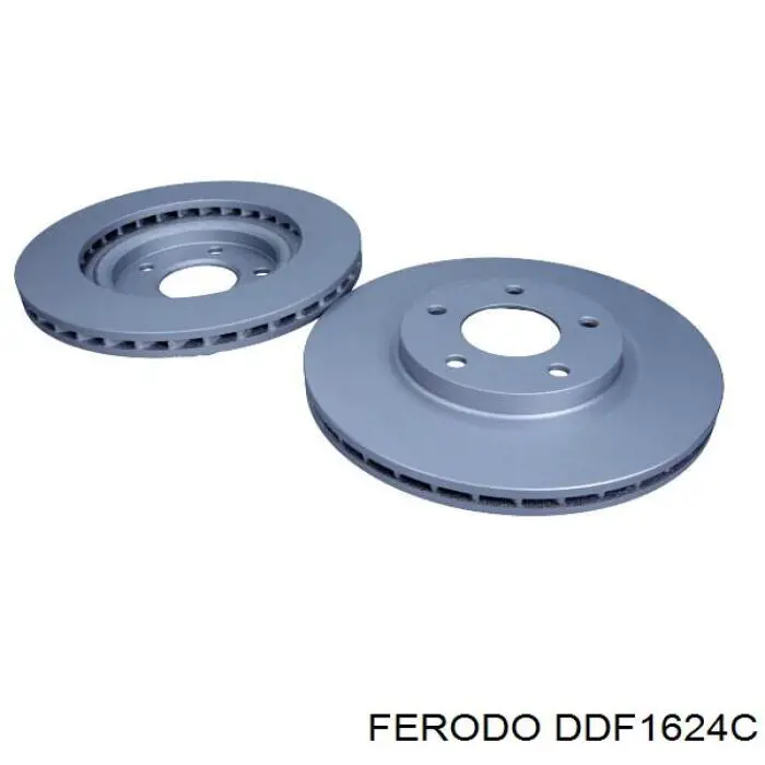 Диск гальмівний передній DDF1624C Ferodo