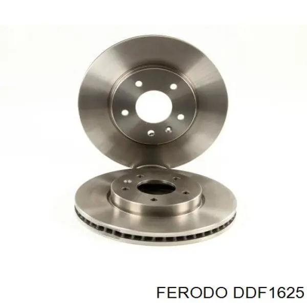 Freno de disco delantero DDF1625 Ferodo