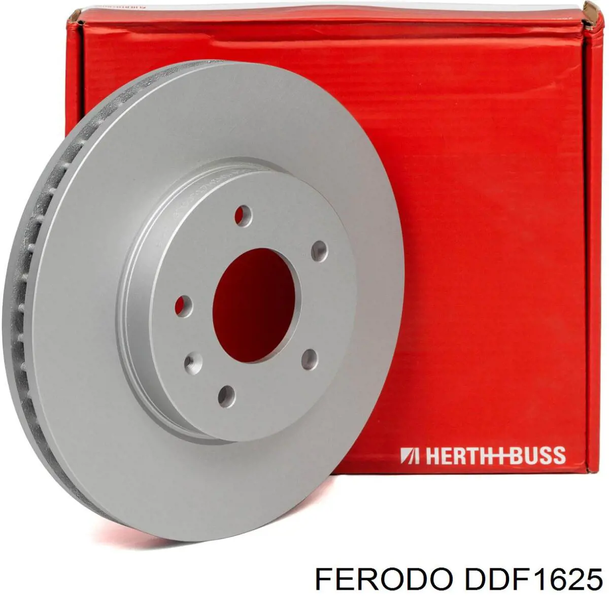 DDF1625 Ferodo Диск тормозной передний