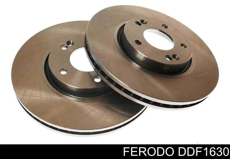 DDF1630 Ferodo диск тормозной передний