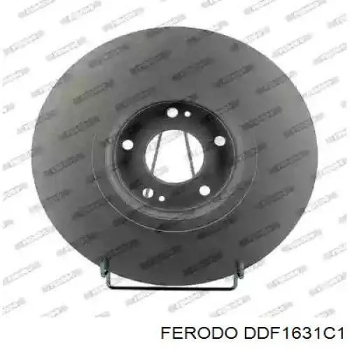 DDF1631C-1 Ferodo disco do freio dianteiro
