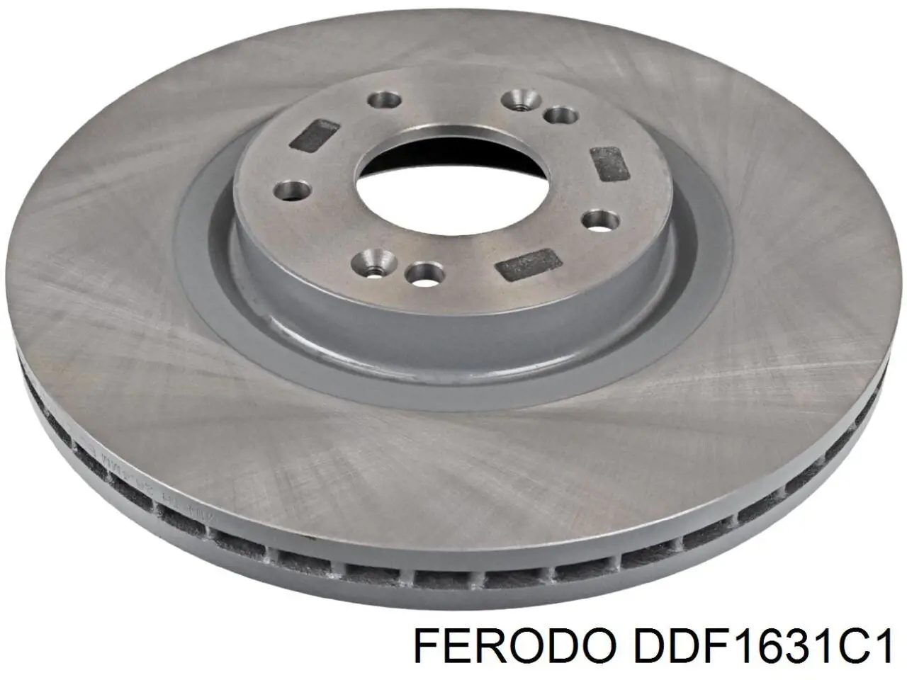 Freno de disco delantero DDF1631C1 Ferodo