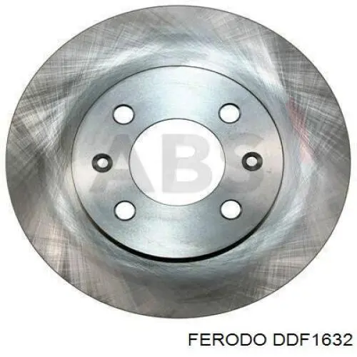 Передние тормозные диски DDF1632 Ferodo
