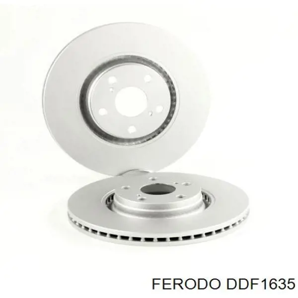 Передний тормозной диск Ferodo DDF1635
