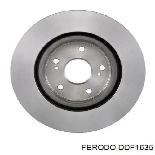 DDF1635 Ferodo Диск тормозной передний